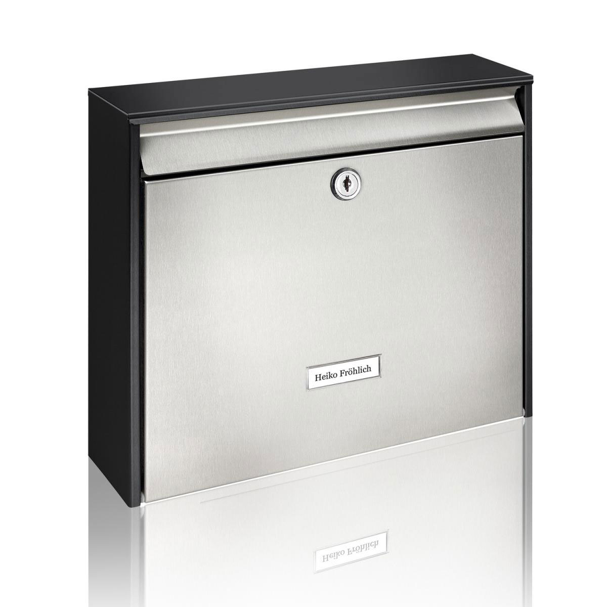 Burg Wächter Briefkasten Oxford silber