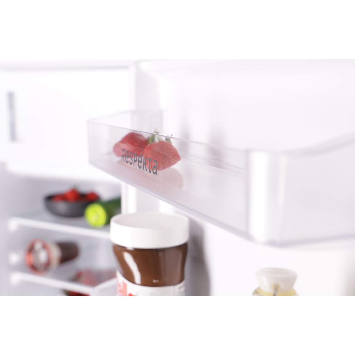Respekta Einbaukühlschrank KS 88.4 weiß mit Gefrierfach Bild 5