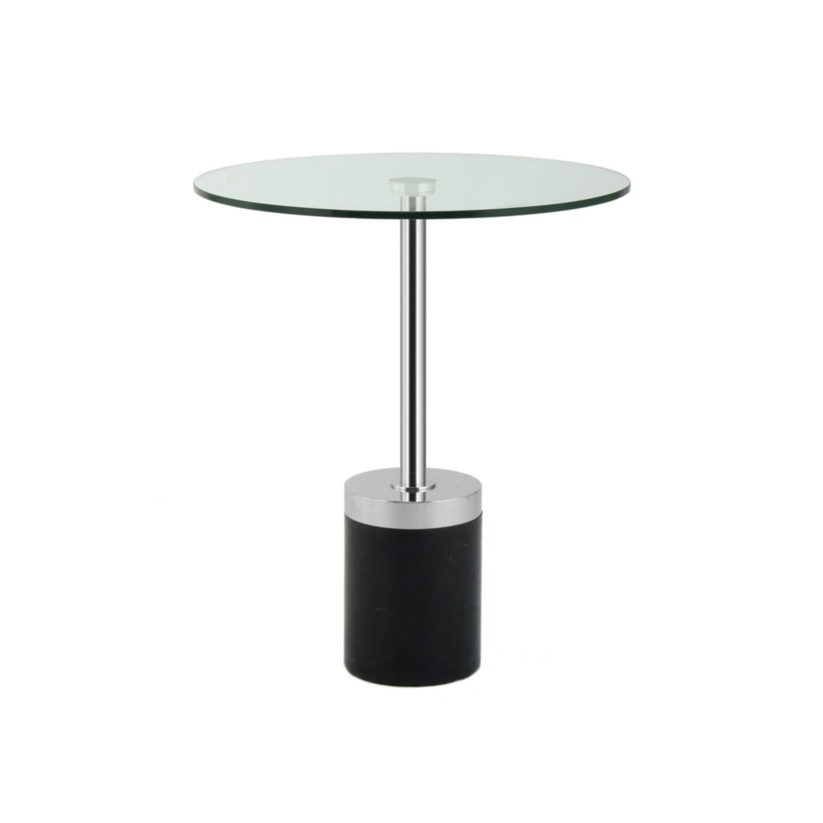 Beistelltisch Lana 125 silber schwarz