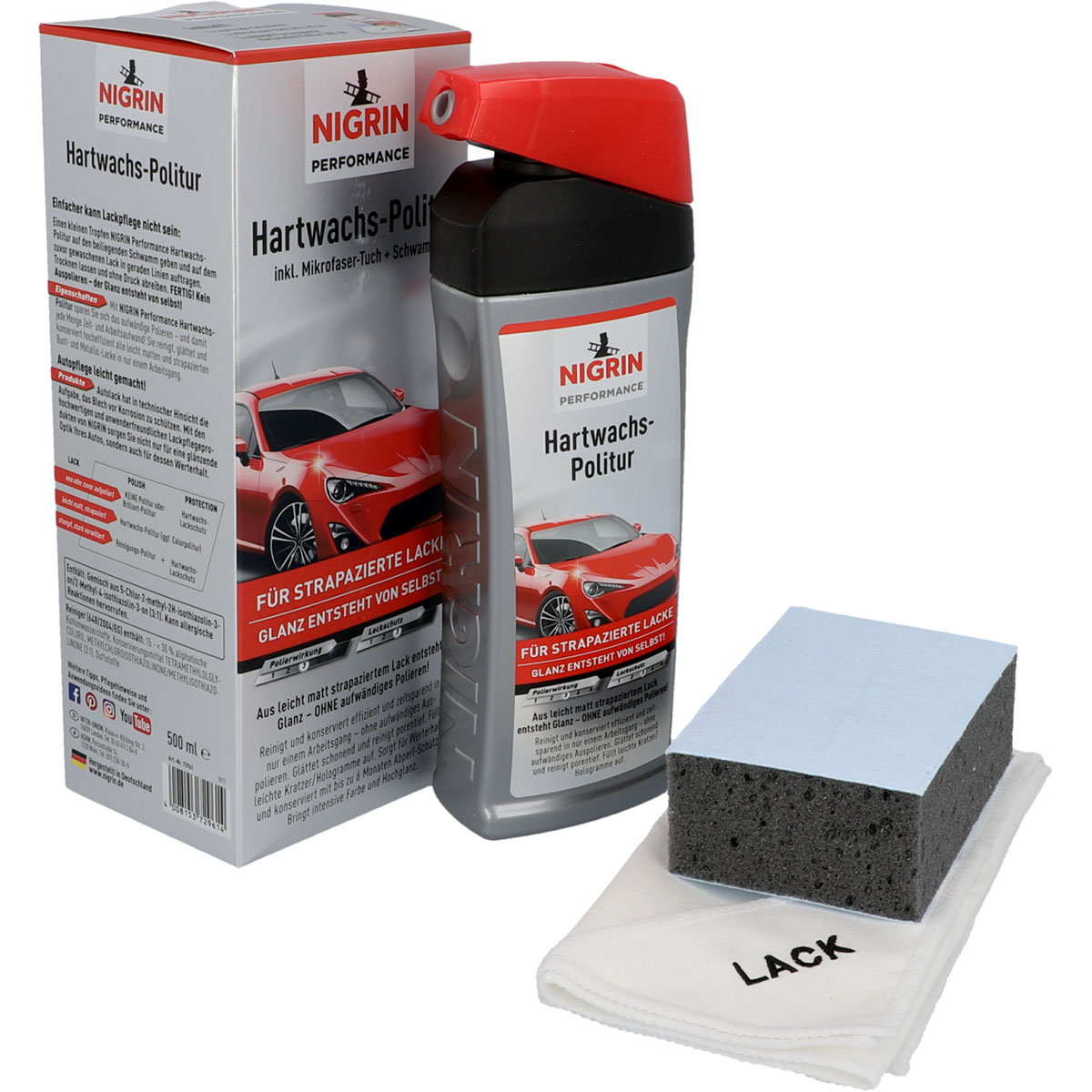 Nigrin  Hartwachs Politur 500 ml