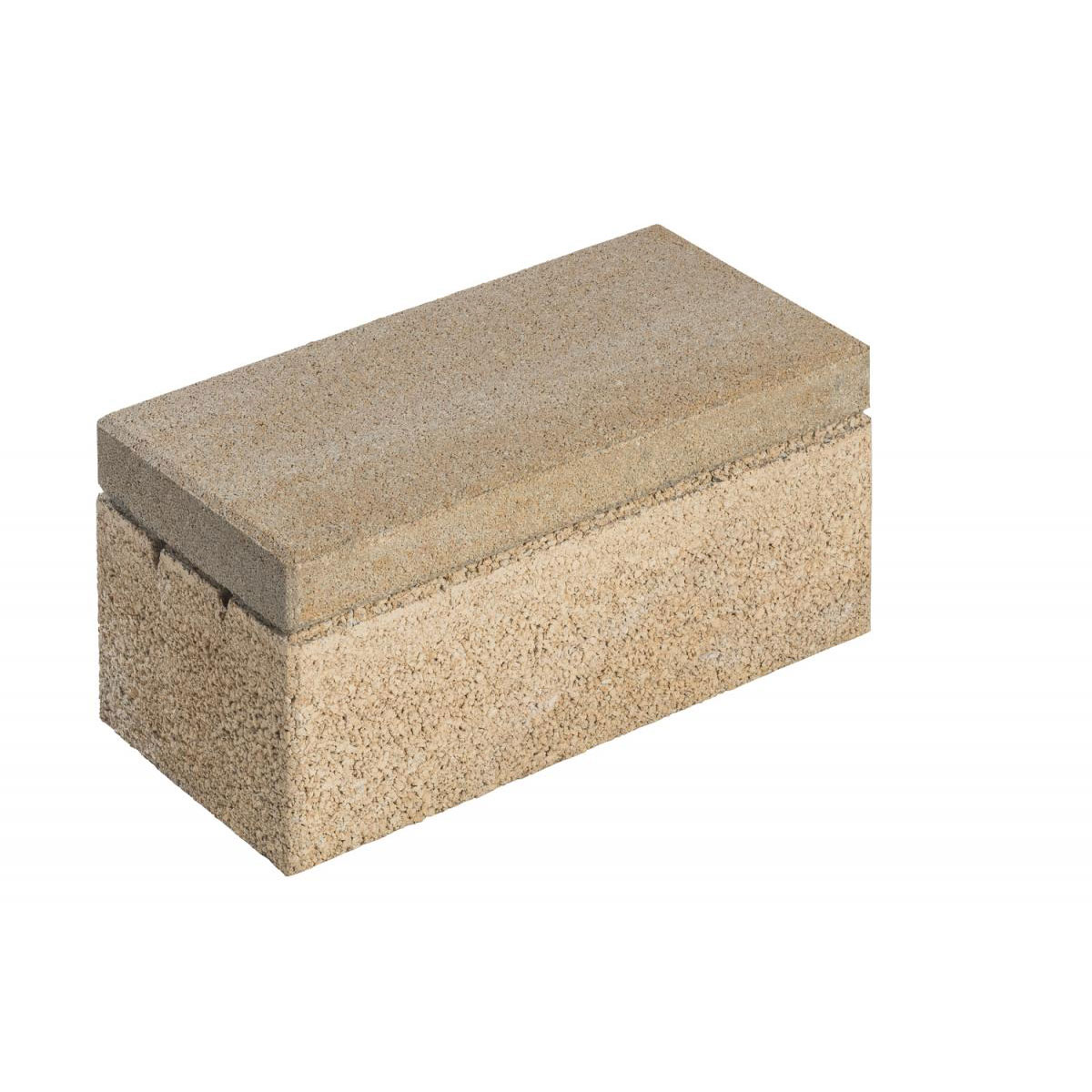 Diephaus  Mauer-Abdeckplatte Coarse 45 x 22,5 x 5 cm Sandstein