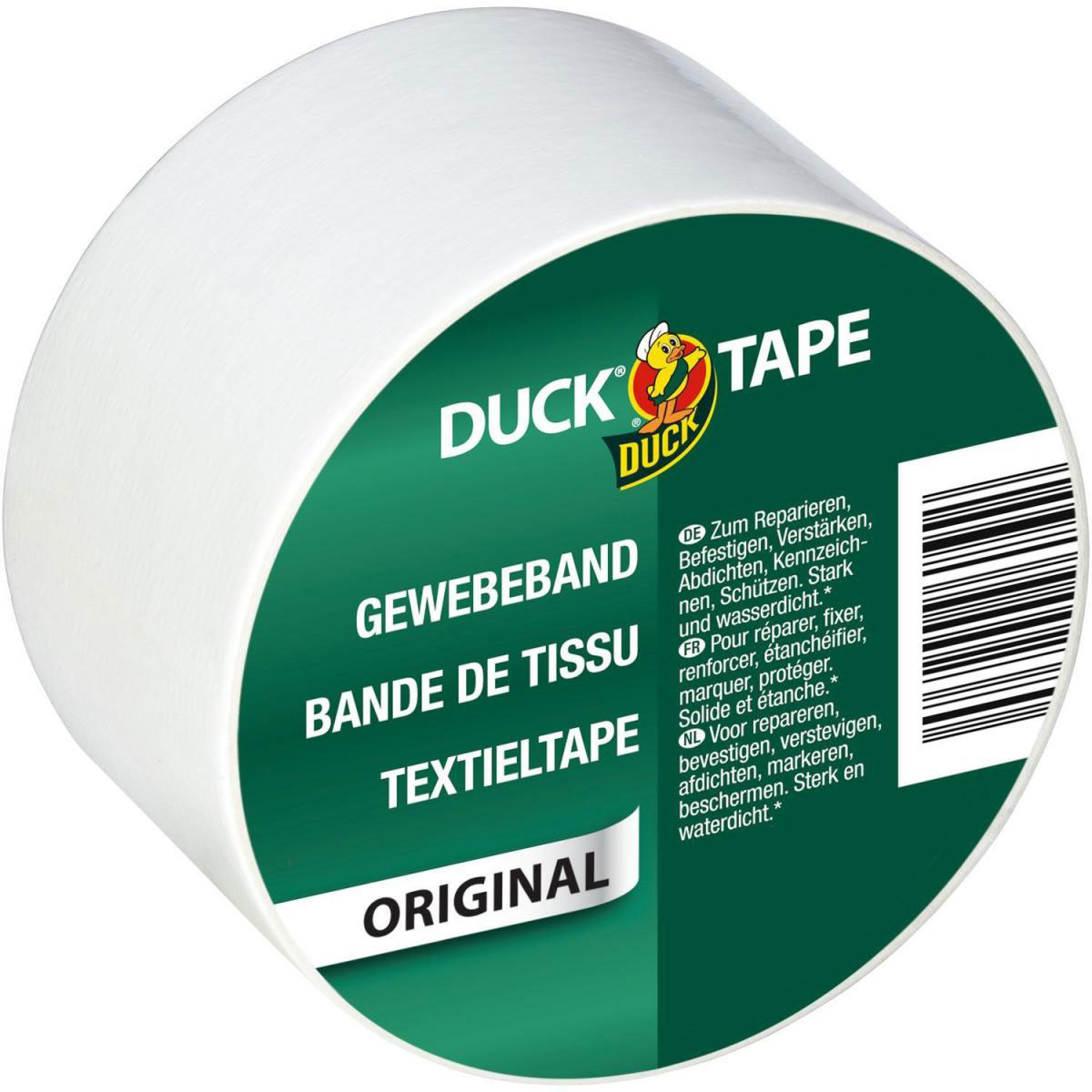 Duck Tape Original 50 mm x 5 m Weiß Bild 1