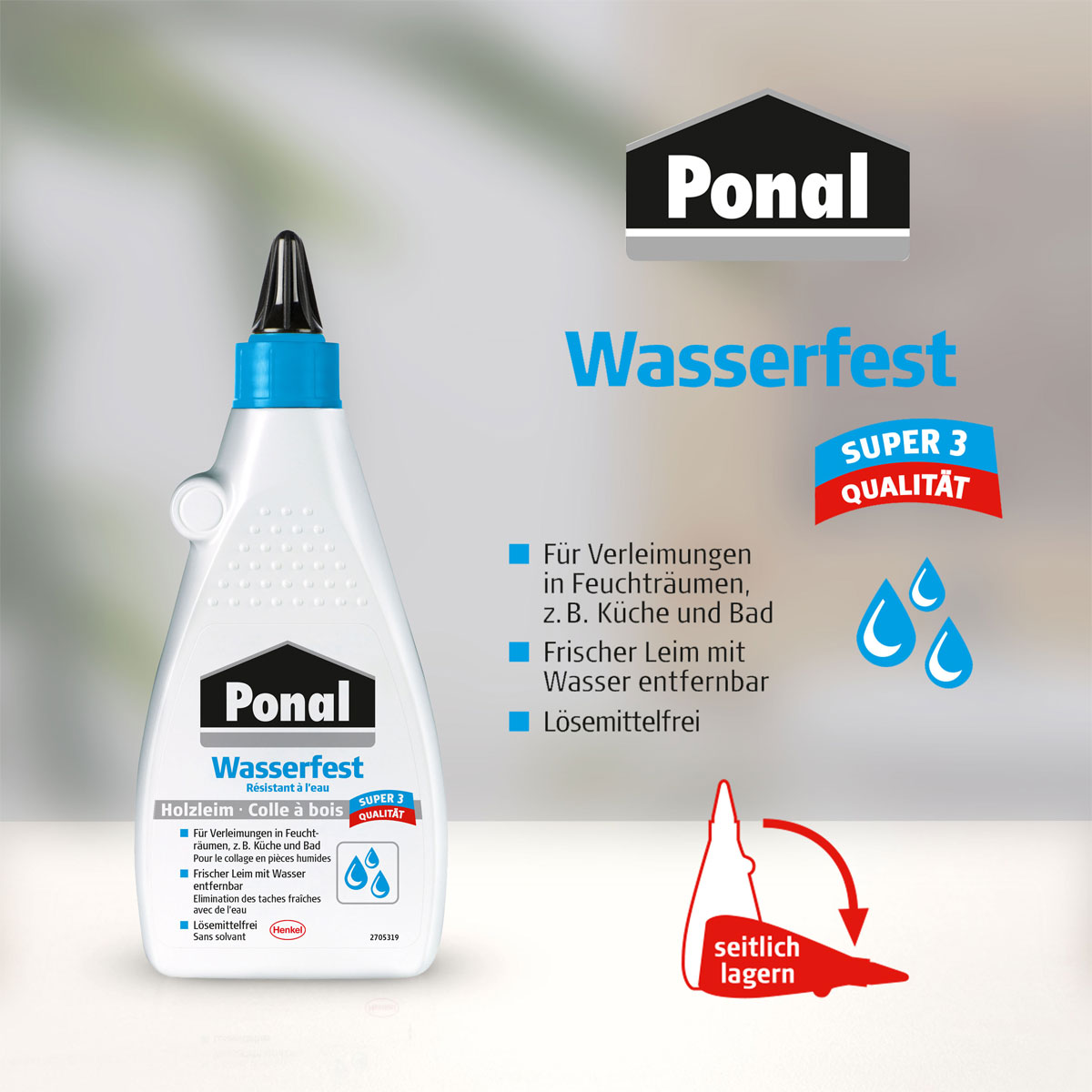 Ponal Holzleim Wasserfest 550 g Bild 4
