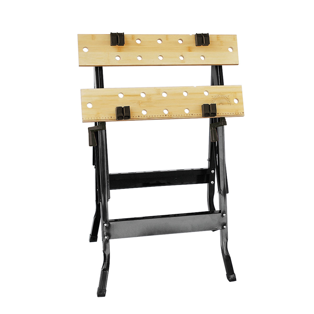 Burgmann Werk- und Spanntisch 60,5 x 76 x 63 cm schwarz Bild 2