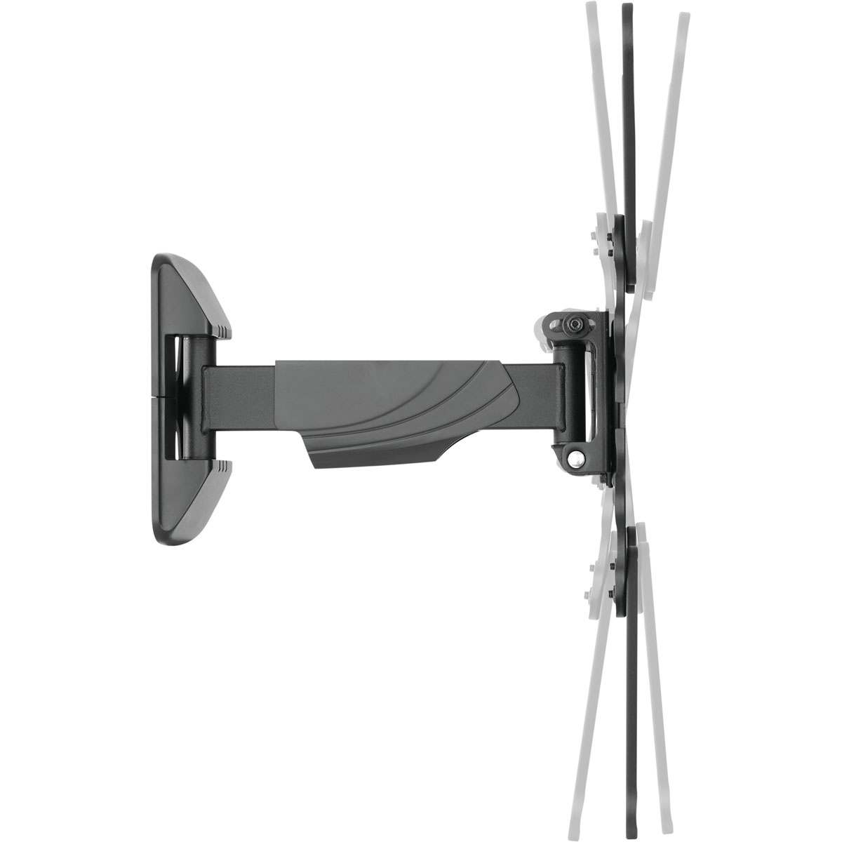 Schwaiger TV-Wandhalter Motion 3 58 bis 190 cm schwarz Bild 3