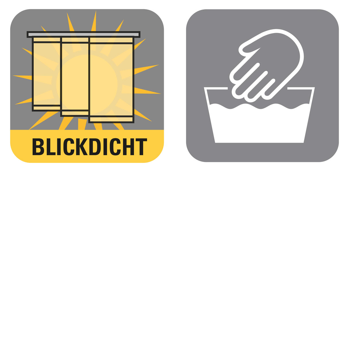 Gardinia Flächenvorhang Rispe 60 x 245 cm weiß/grau Bild 5
