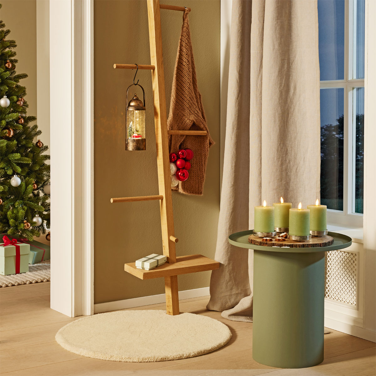 Kerzenhalter Ø x H ca. 32 x 5 cm Bild 2