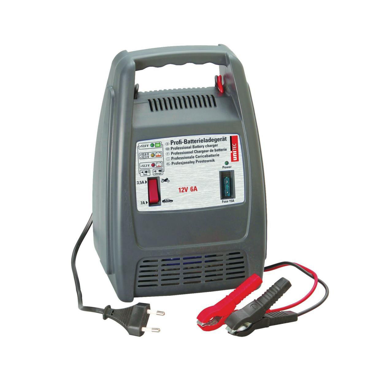 Unitec Batterieladegerät 6A elektronisch