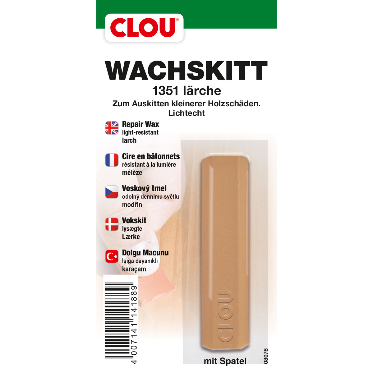 Clou Wachskitt Lärche