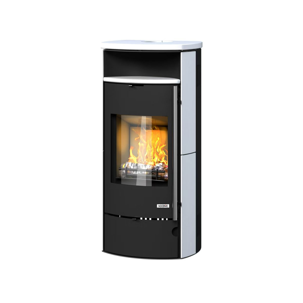 ACCENTE Kaminofen Casablanca 4.0 CTS weiß
