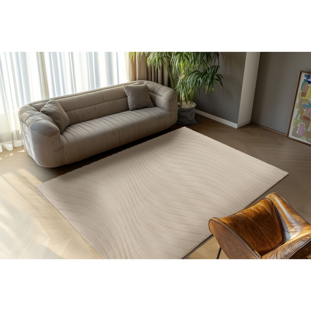 Kierk 325 Beige 200 x 290 cm Bild 3