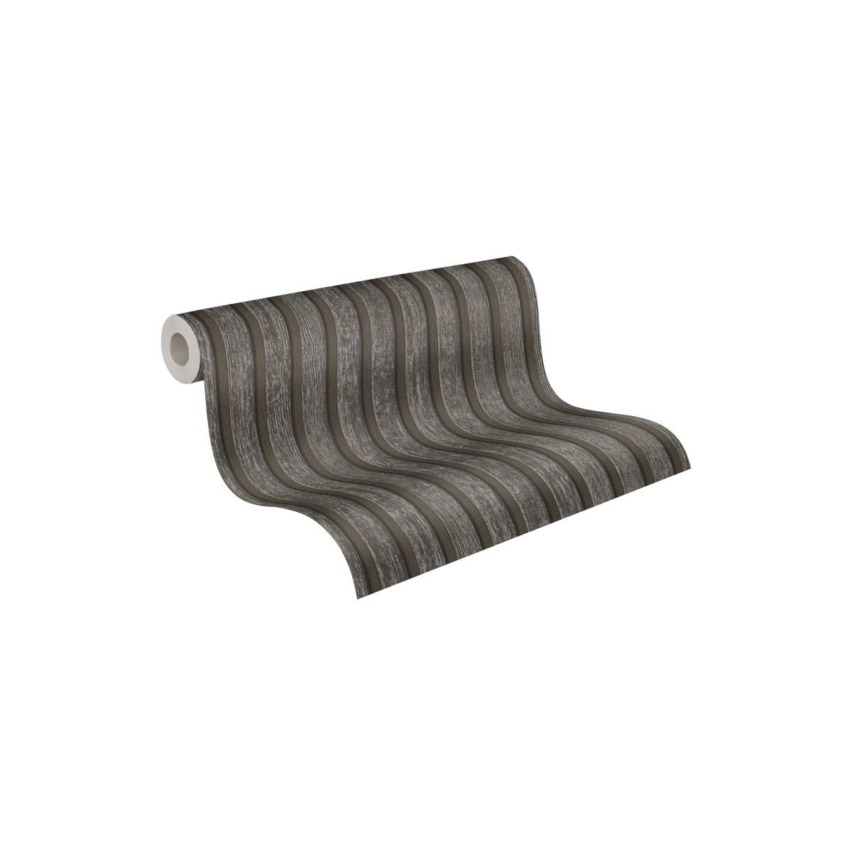 AS Creation Vliestapete Akustikpaneel anthrazit 10,05 x 0,53m Vlies 79041-6