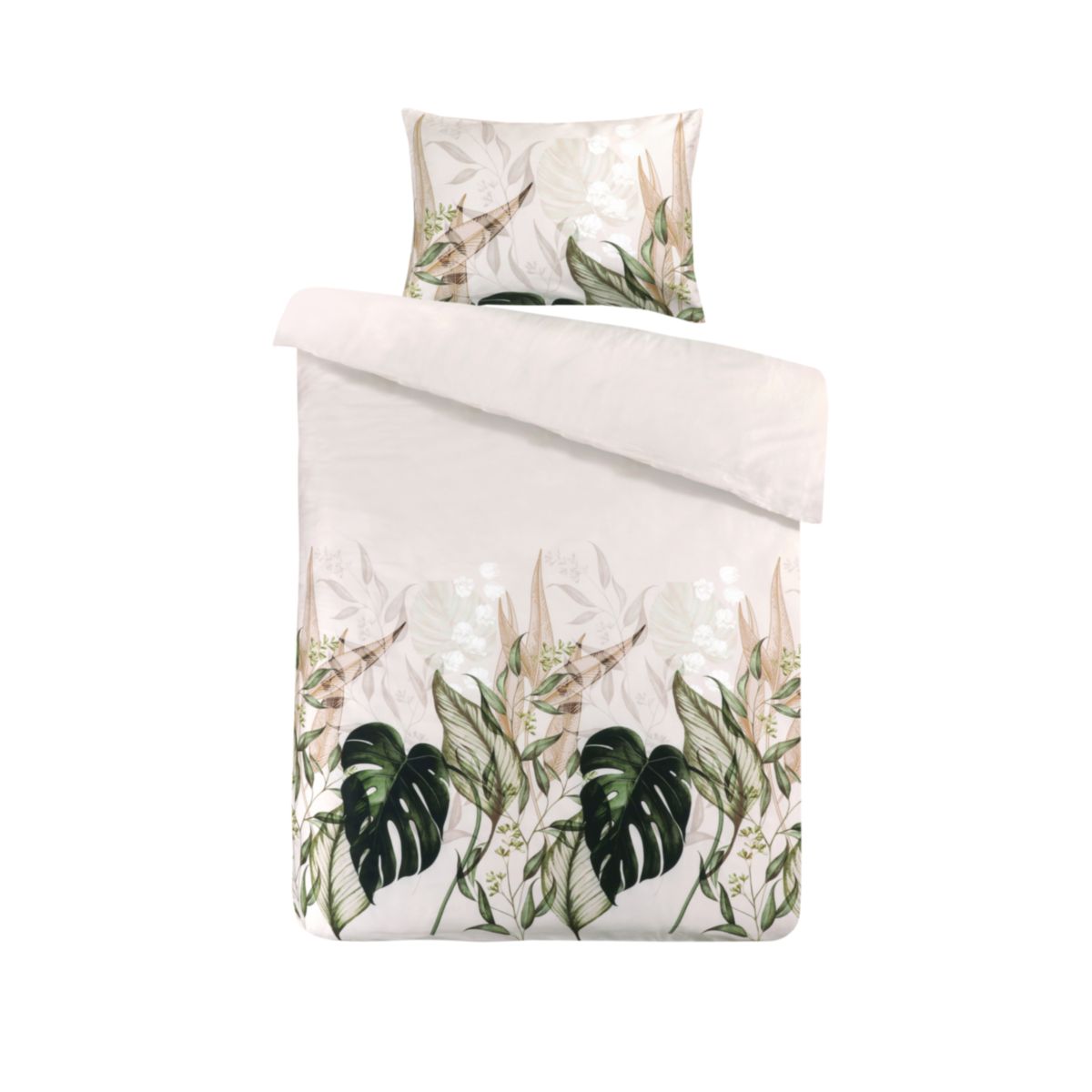 Bettwäsche Vayda 125-NL Multi / Beige 140cm x 240cm / 60cm x 70cm