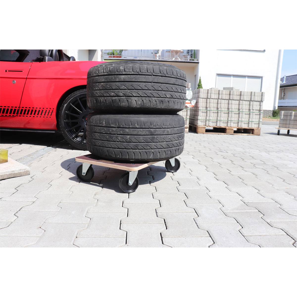 Dörner + Helmer  Transportroller "Massiv Pro" 590x390 mm Bild 3