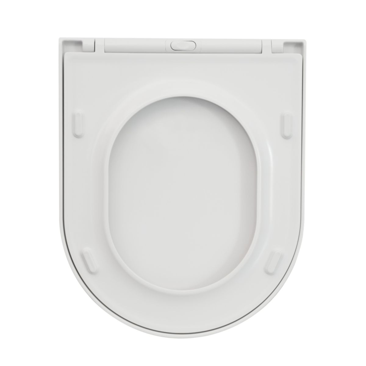 Valblue WC-Sitz New Slim weiss, Duroplast, Absenkautomatik, abehmbar per Knopfdruck Bild 4
