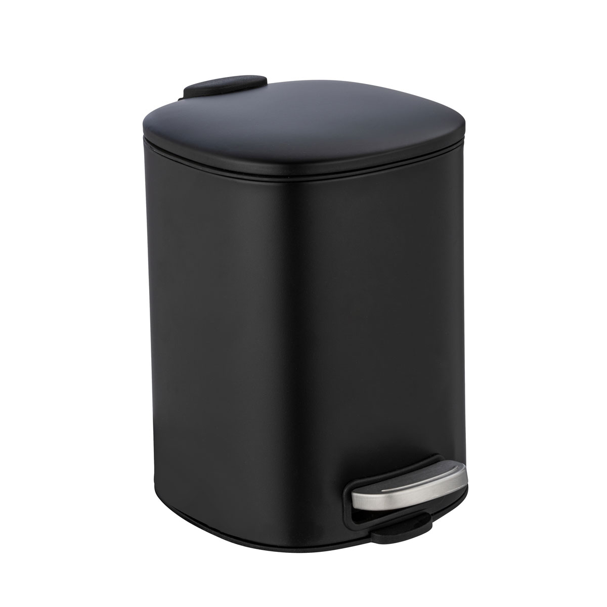 Wenko  Treteimer Alassio Schwarz 5 L Easy-Close Absenkautomtik Bild 1