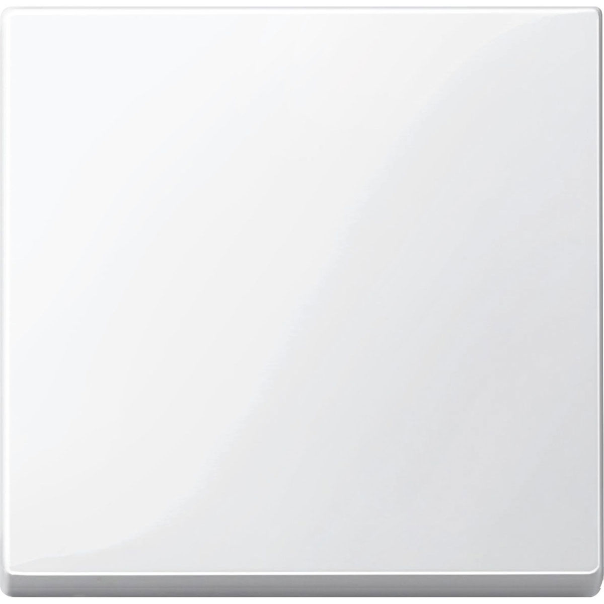 Merten Abdeckung für Schalter/Taster System M polarweiß glänzend