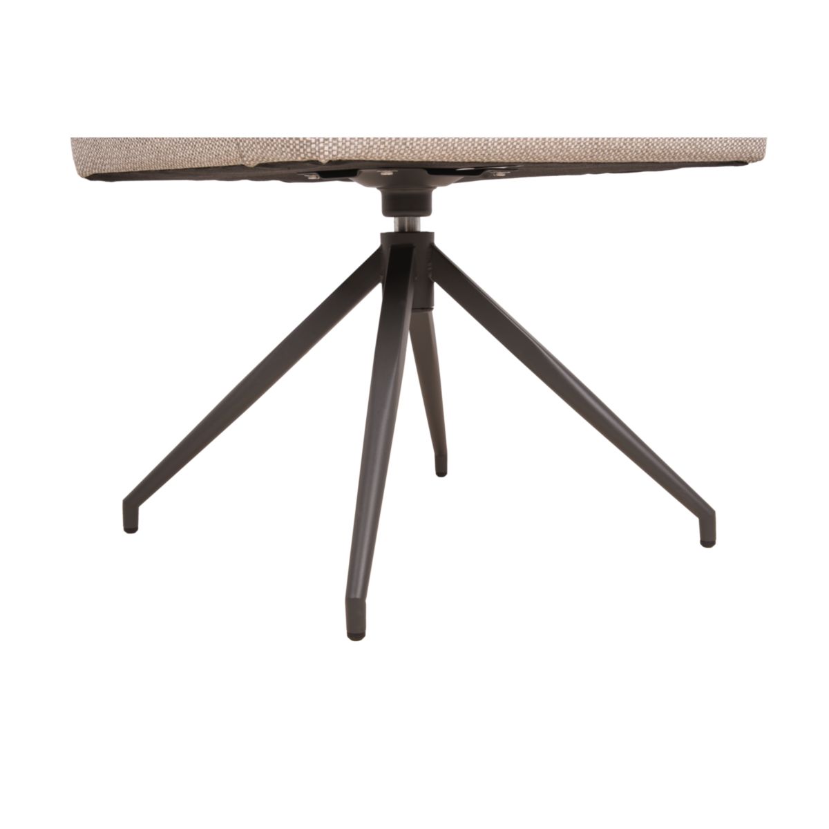 Garden Pleasure Drehstuhl ZEVIO, hellgrau, 2er Set Rostfreier Stahl, pulverbesch. Bild 5