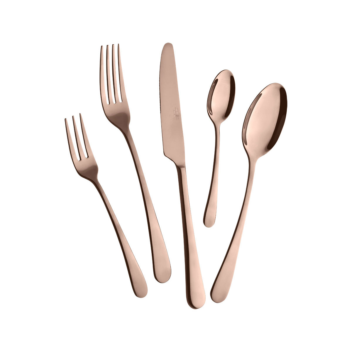 Mulex Besteckset „Astoria“ Kupfer poliert, 20-teilig, im Geschenkkarton Bild 1