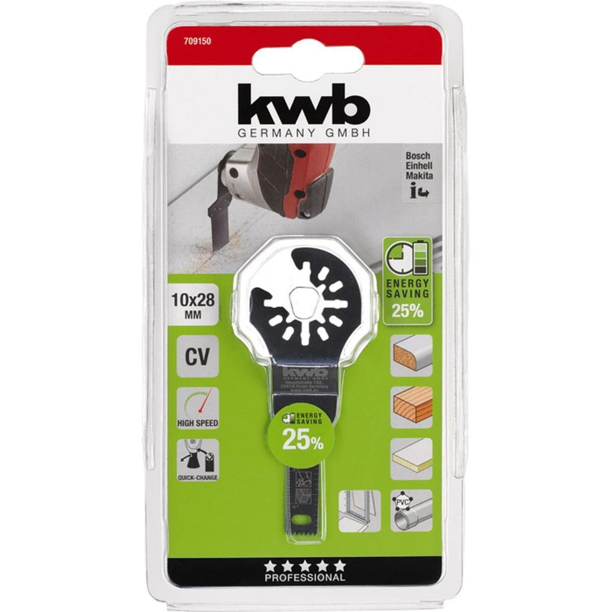 kwb  Tauchsägeblatt 10 mm Bild 2