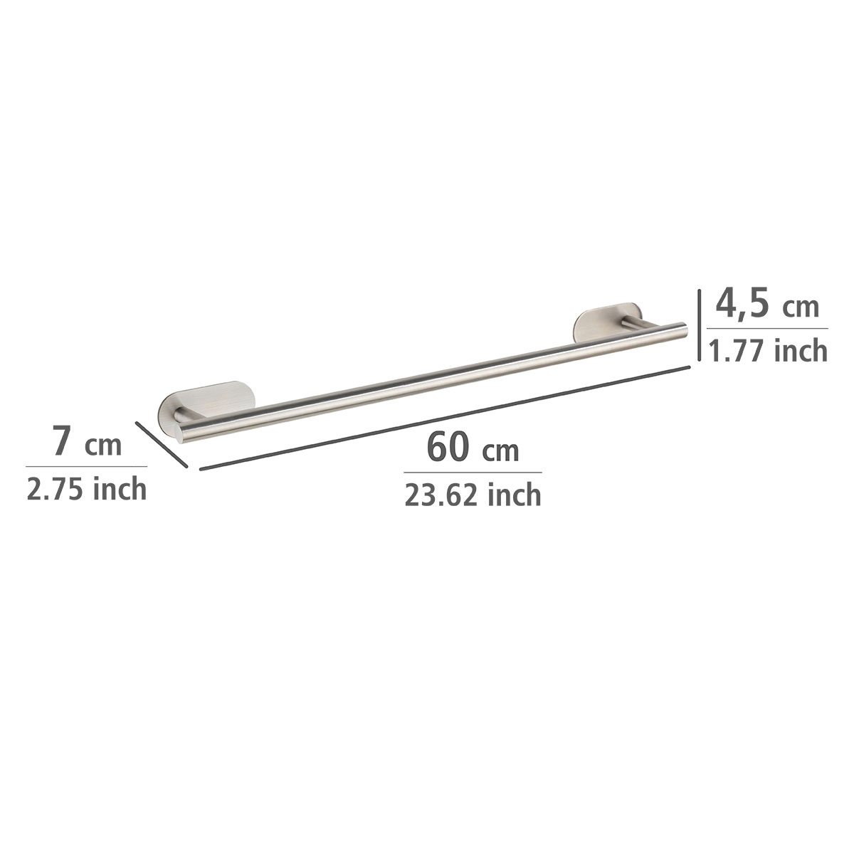 Wenko Turbo-Loc Badetuchstange Uno Orea Bild 4