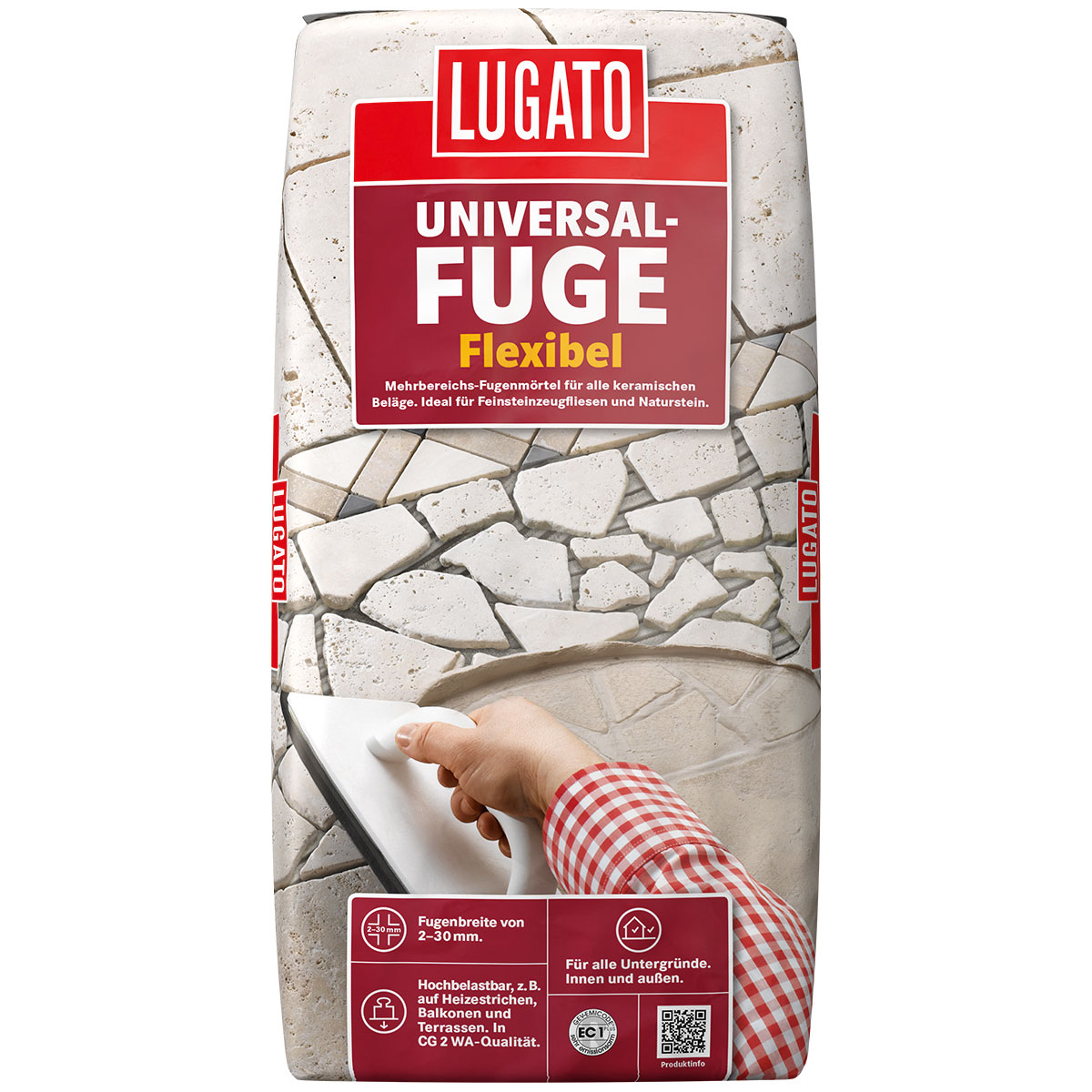 Lugato Universal-Fuge grau 20 kg