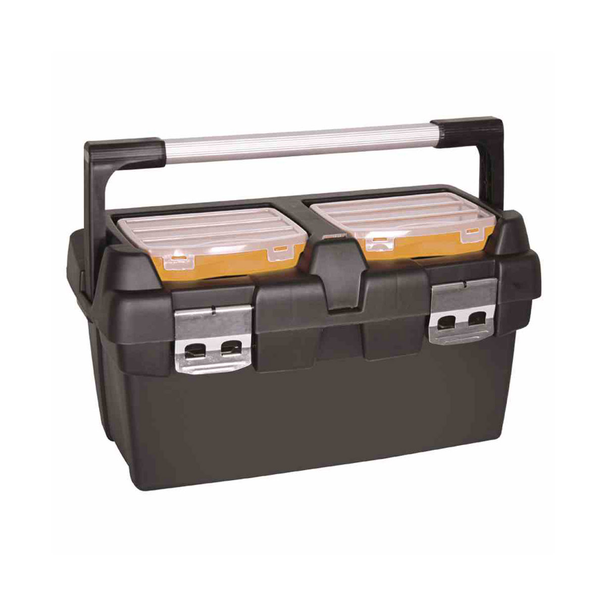 Ironside Werkzeugkasten Profi 50 x 29,5 x 27 cm schwarz