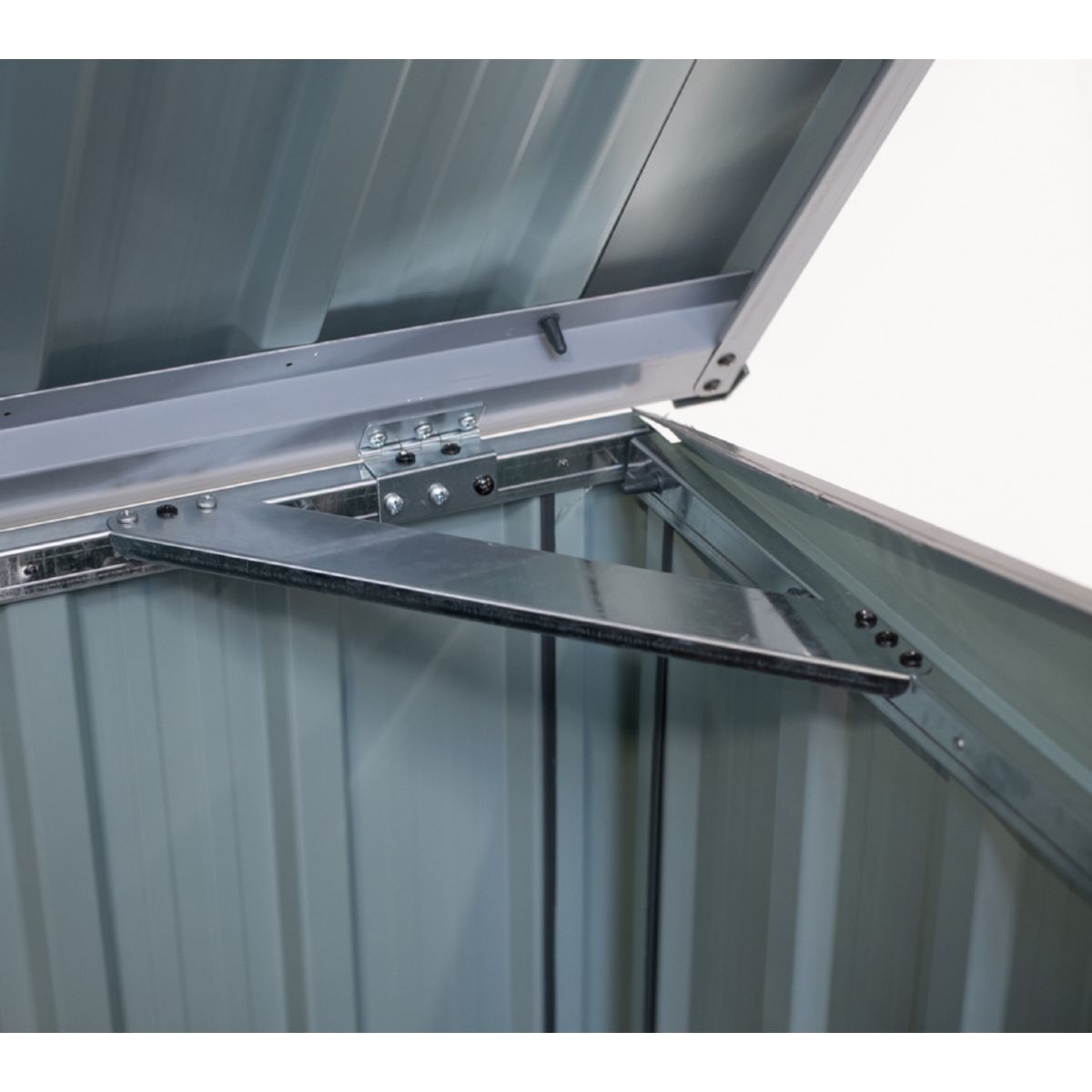 Westmann Mülltonnenbox 1x 240 L 101x104x134 cm Bild 6