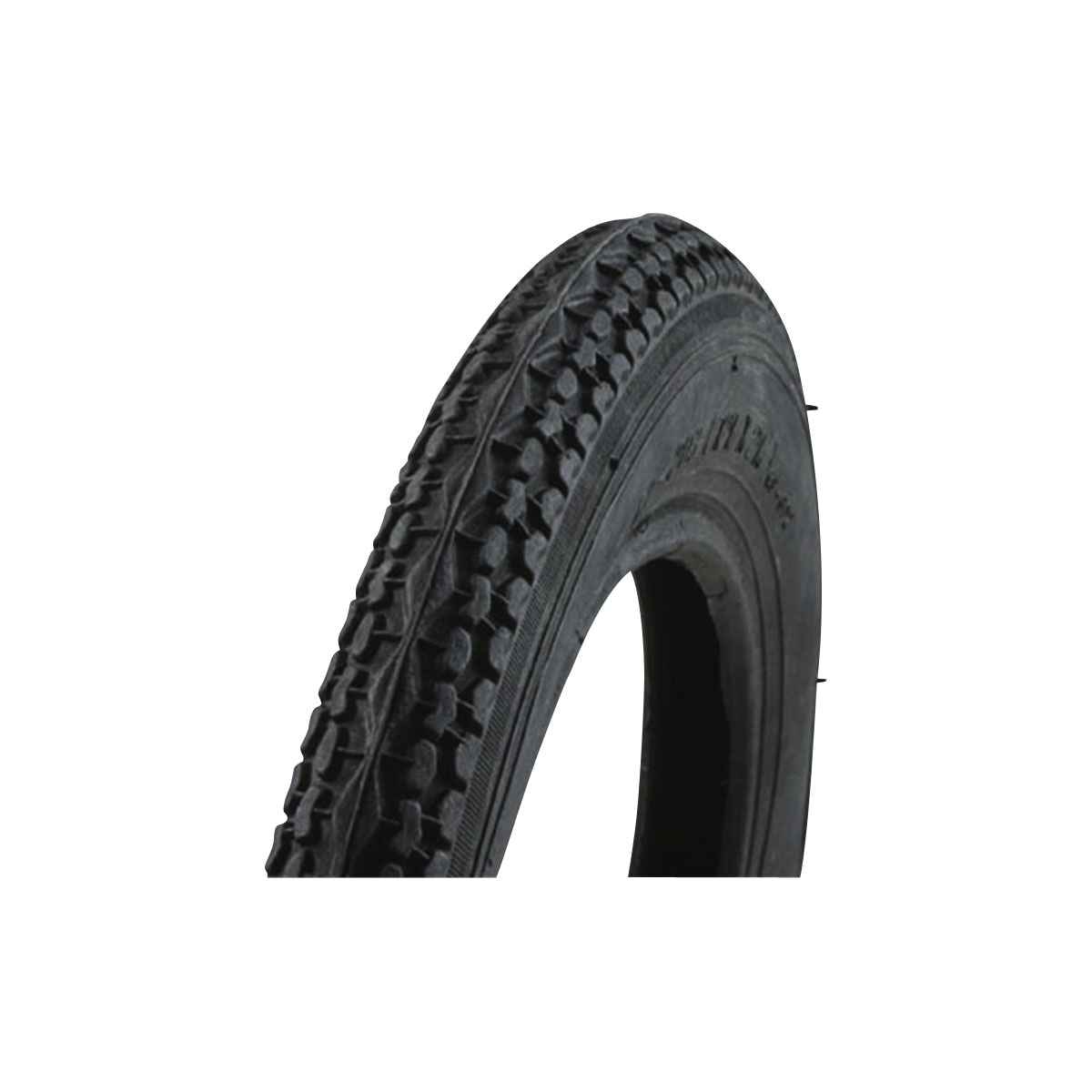 Fischer Bikes Reifen 12 Zoll 1/2 x 2 1/4 Straße schwarz