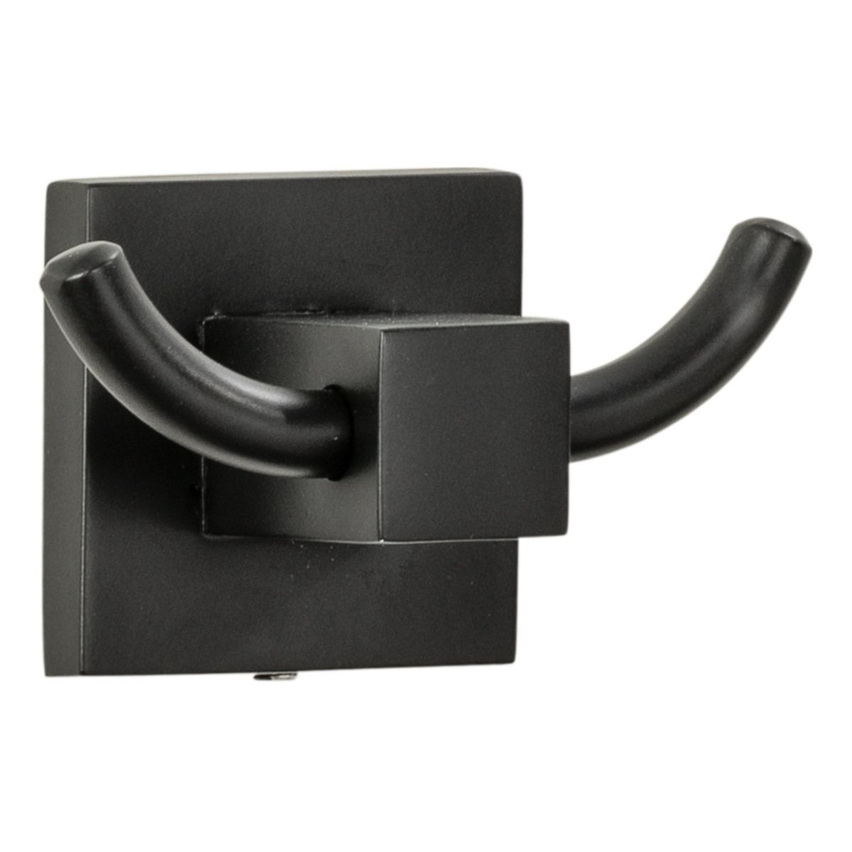 Fackelmann Doppelhaken NEW YORK 8,5x5x5 cm schwarz