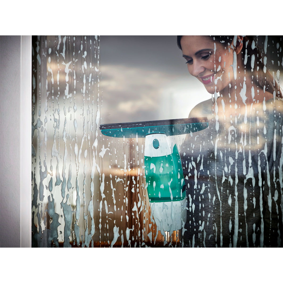 Leifheit  Fenstersauger Dry und Clean mit Stiel Bild 6