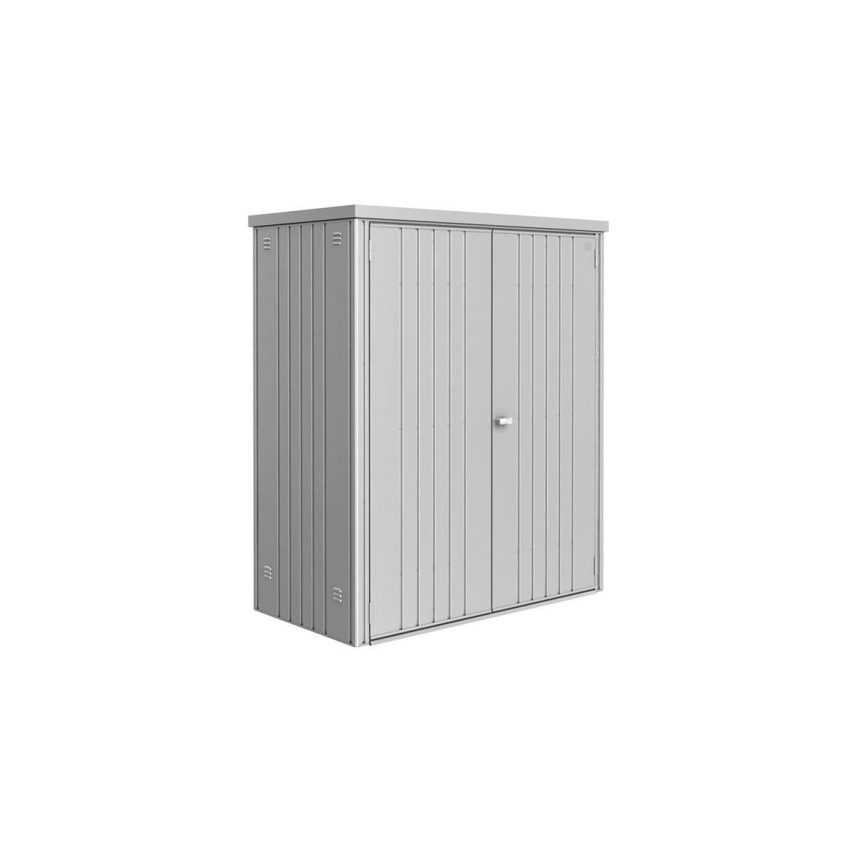 Biohort Geräteschrank Größe 150/230 155 x 83 x 180 cm silber-metallic