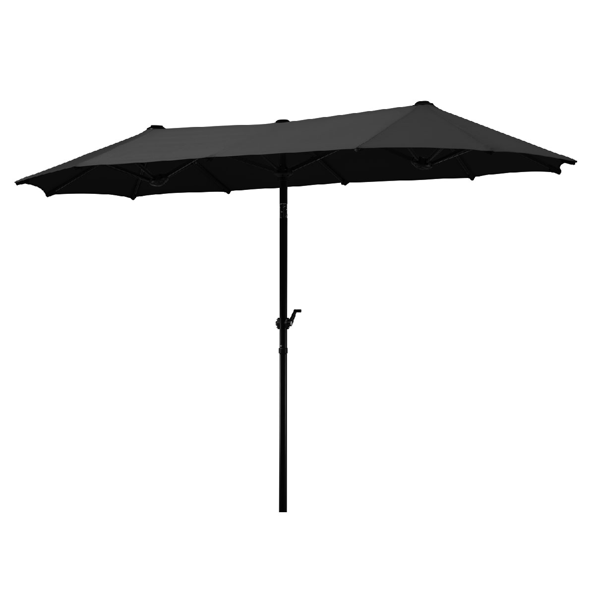 Schneider Schirme Sonnenschirm Salerno anthrazit 300 x 150 cm Bild 1