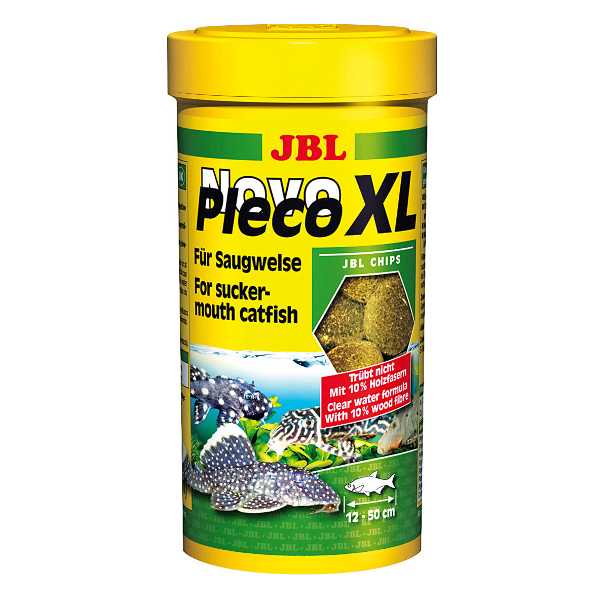 JBL Novo Pleco XL Hauptfutter für große Saugwelse 250 ml