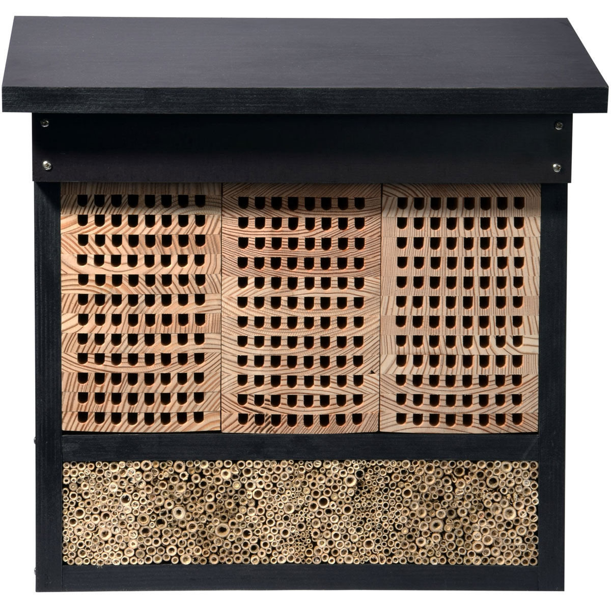 dobar Profi-Insektenhotel 42,5 x 125 x 18 cm braun