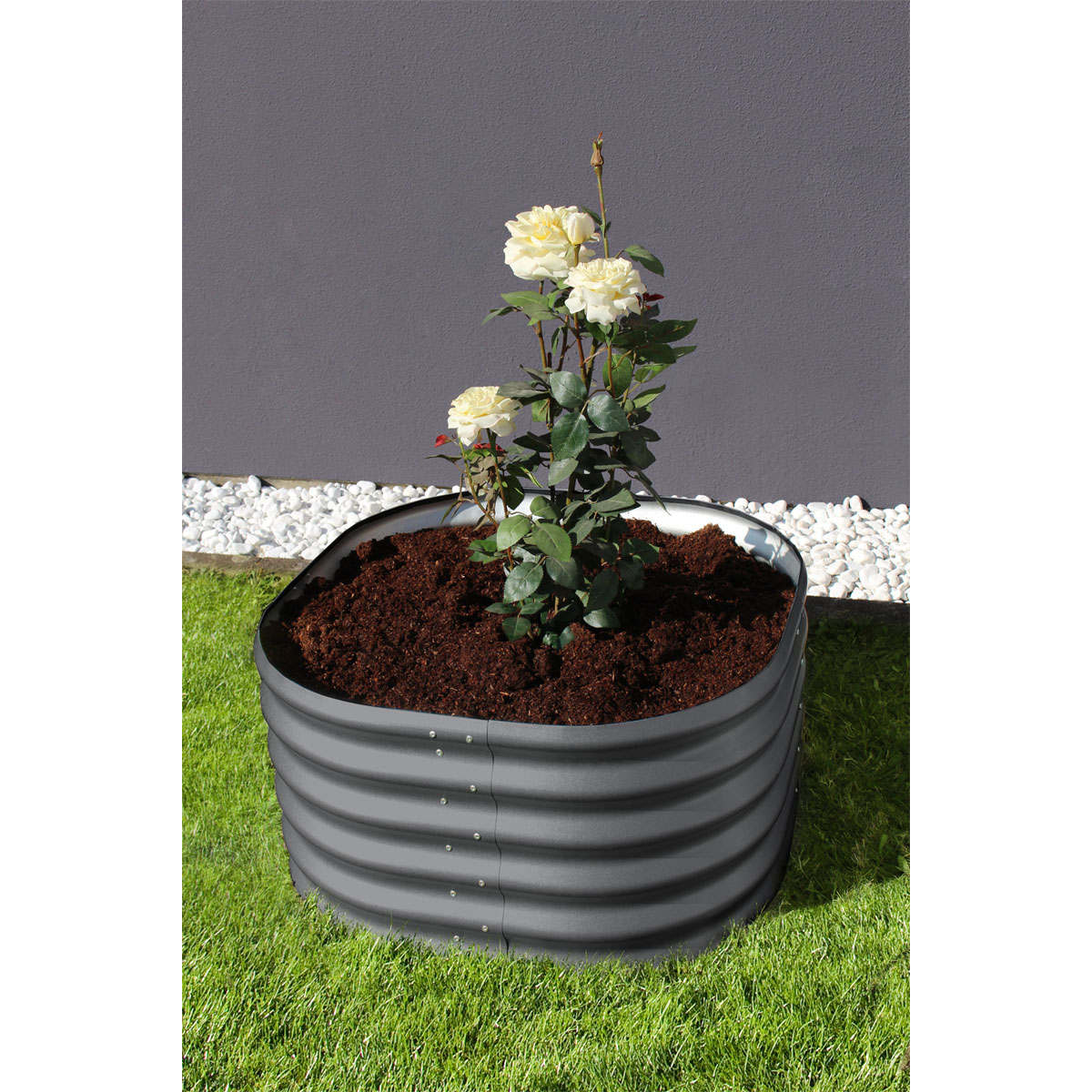Vitavia  Hochbeet Terra rund granit Bild 3