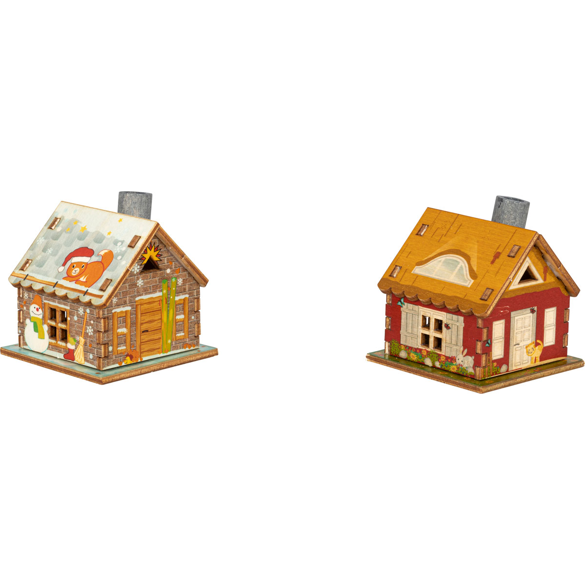 Räucherhaus Motive sortiert 6 x 7 x 6 cm Bild 2