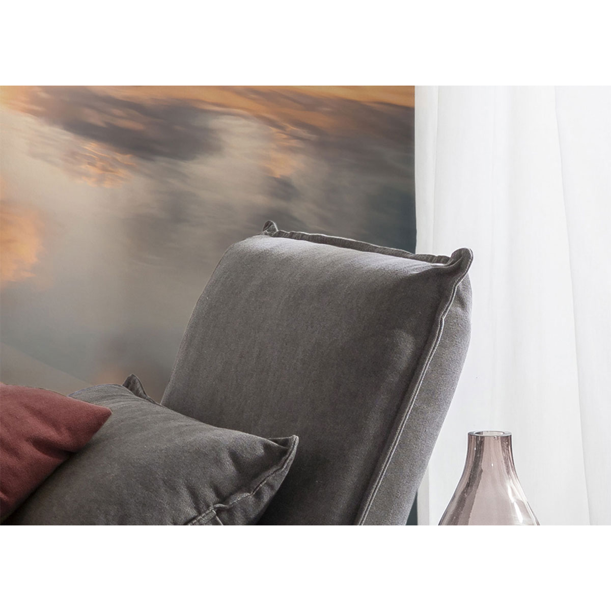 Komar  Vlies Fototapete Burning Emerald 450x280 cm Bild 3