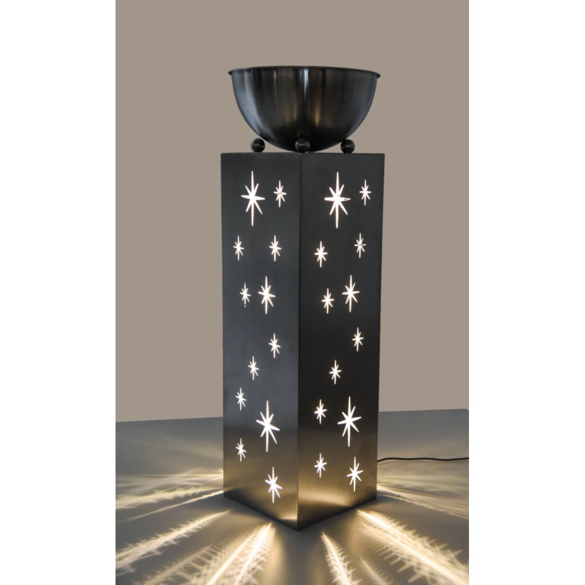 Garden Pleasure Sternensäule Edelstahl, Sternenmotiv, silber Bild 2