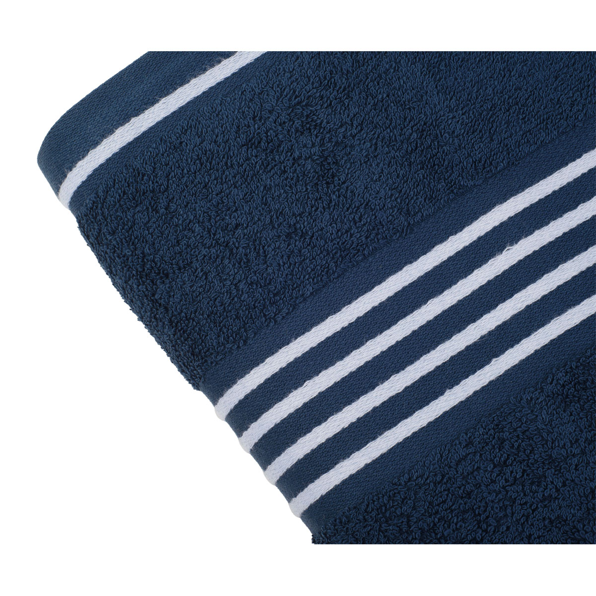 Gözze Frottier-Duschtuch Rio 70 x 140 cm dunkelblau vollfarbig Bild 3