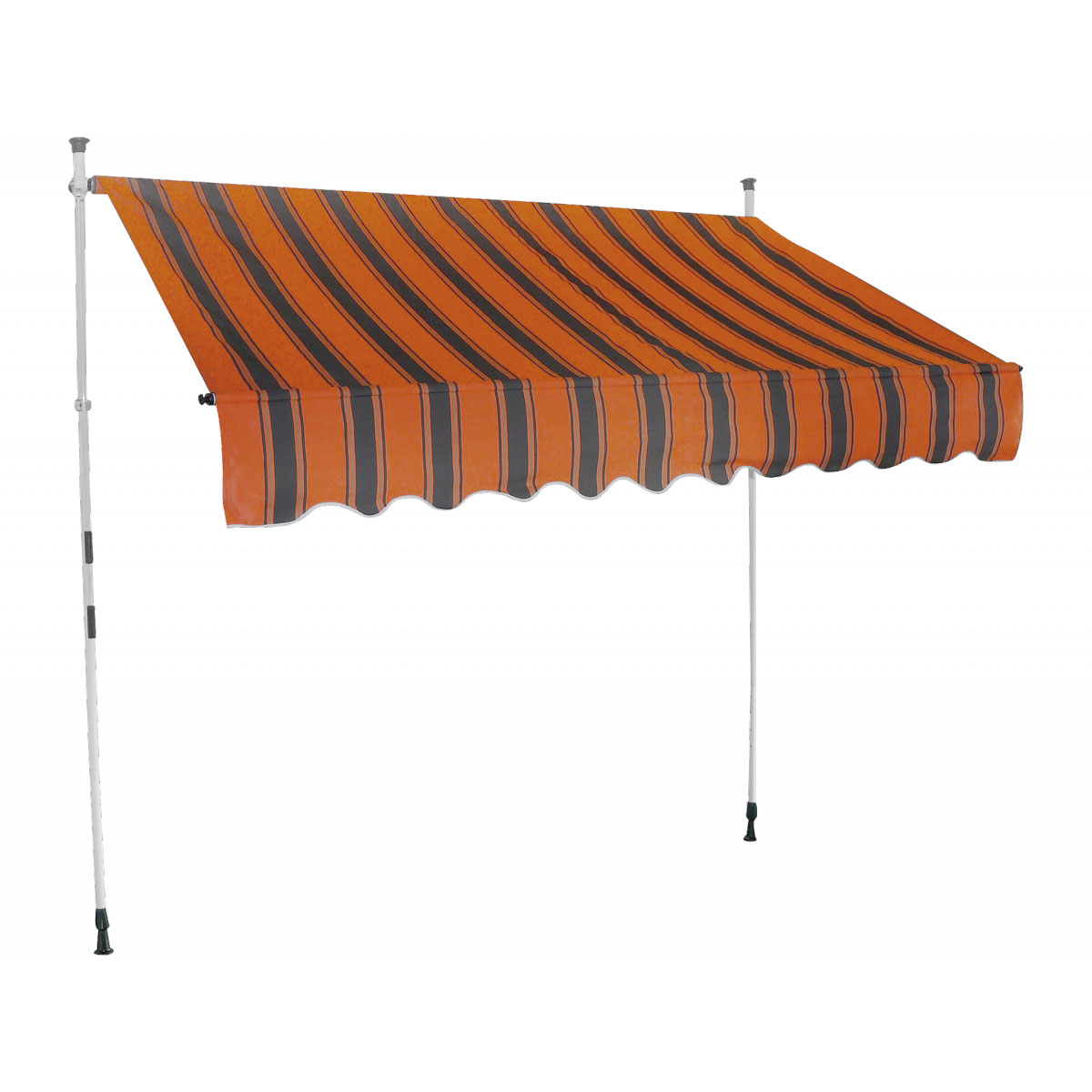 Fallarm-/Balkonmarkise Lyon 200 x 120 cm orange Bild 1