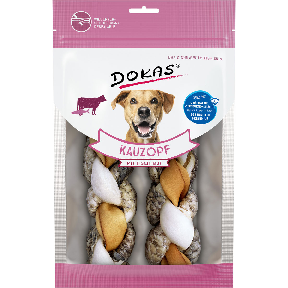 Dokas  Kauzopf mit Fischhaut 2er