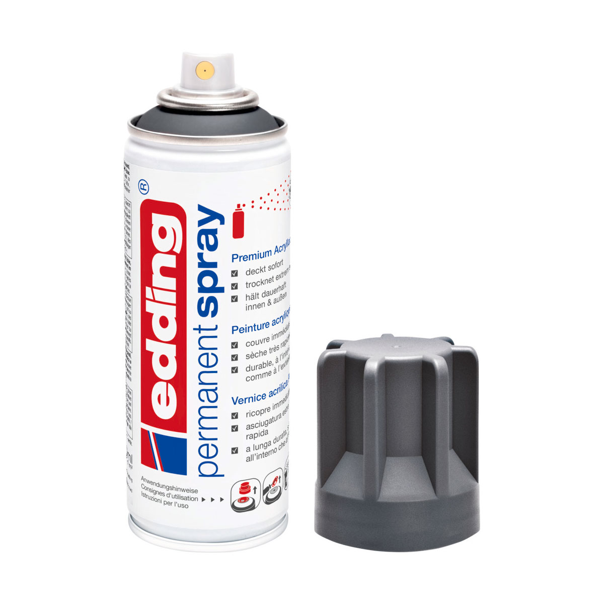 Edding  Spray 5200 anthrazit seidenmatt