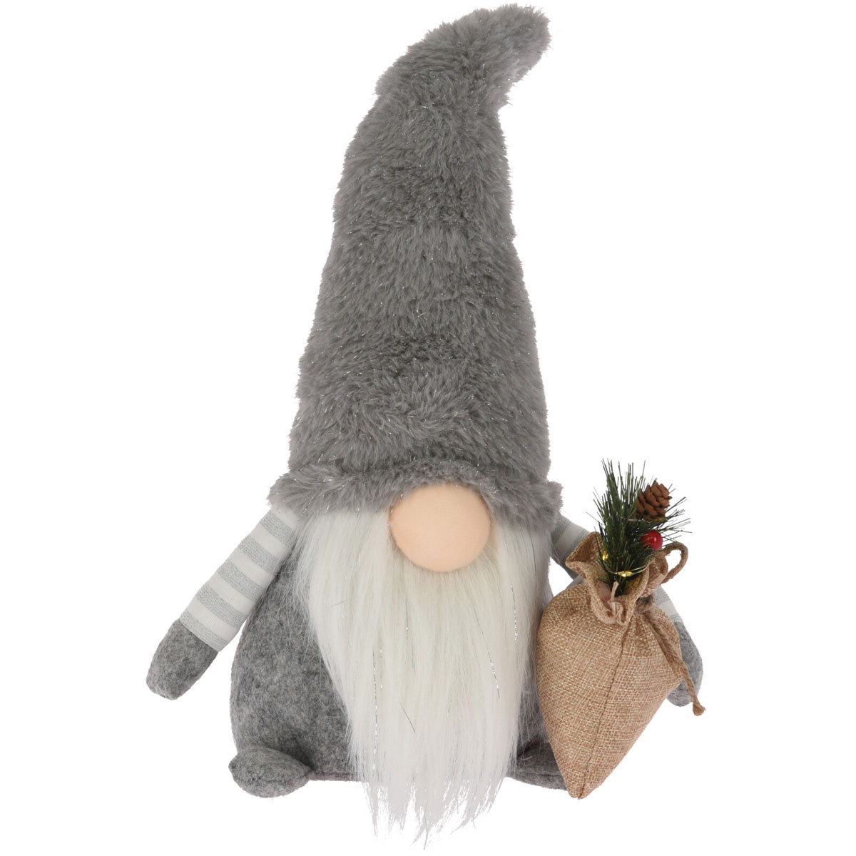 Dekofigur Zwerg mit LED Bild 2