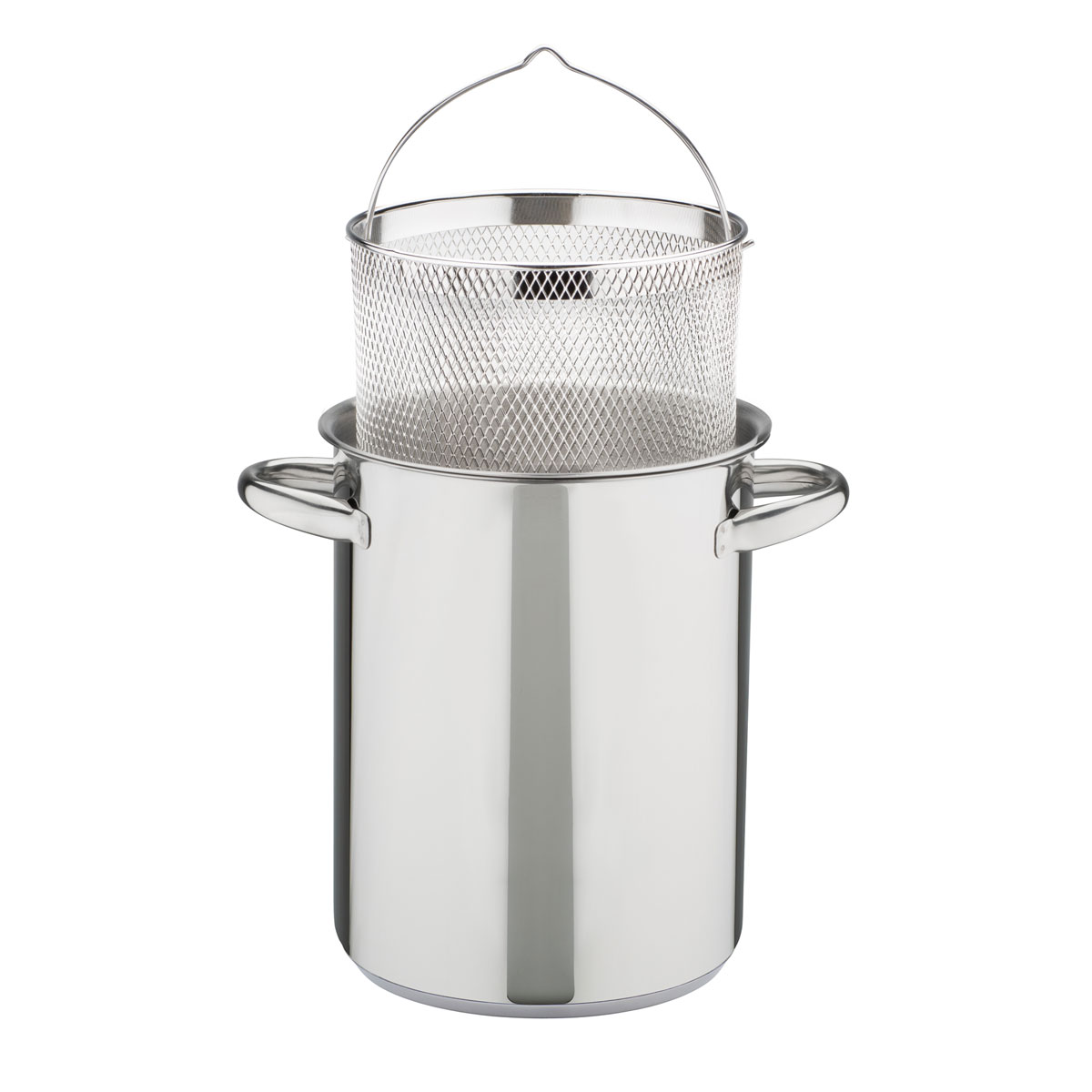 GSW Spargeltopf mit Glasdeckel und Einsatz 16cm 4,2L Bild 2