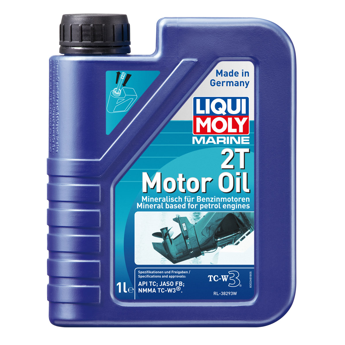 Liqui Moly Motor-Öl Marine 2T 1 L
