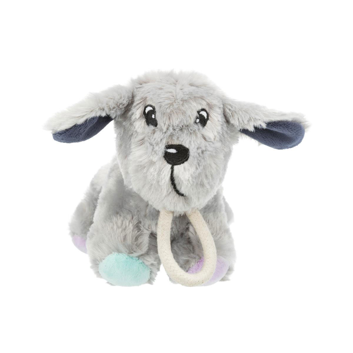 Trixie  Junior Hund mit Tau aus Plüsch 24 cm