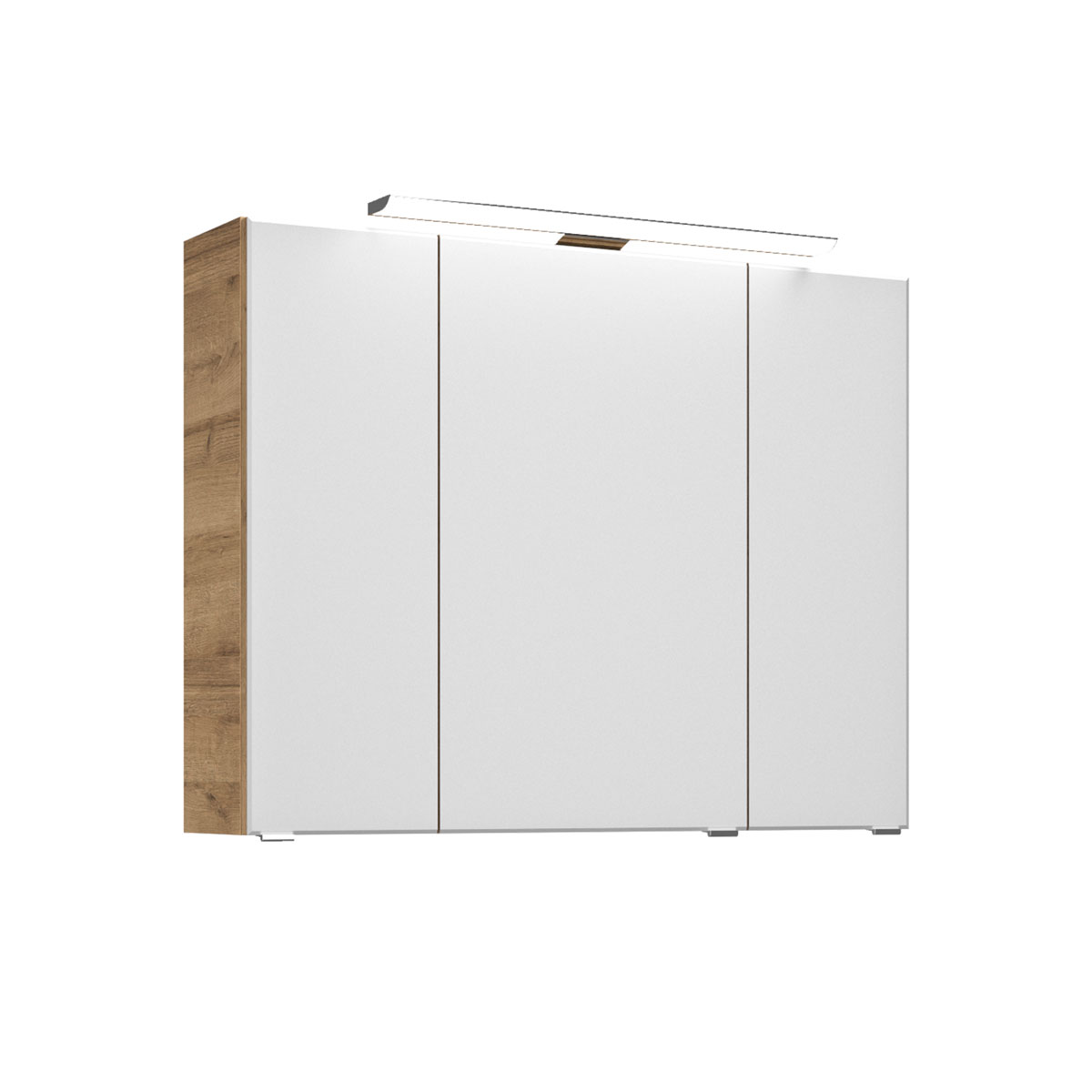 Pelipal Spiegelschrank Trentino inkl LED Aufsatzleuchte 90 x 72 x 20 cm