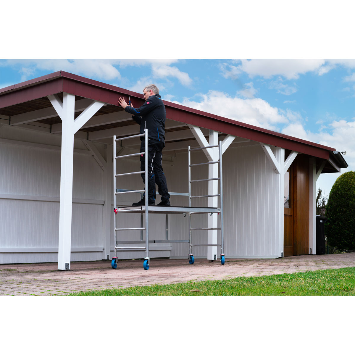 Krause  RollTec Faltgerüst Arbeitshöhe max 290cm Bild 2