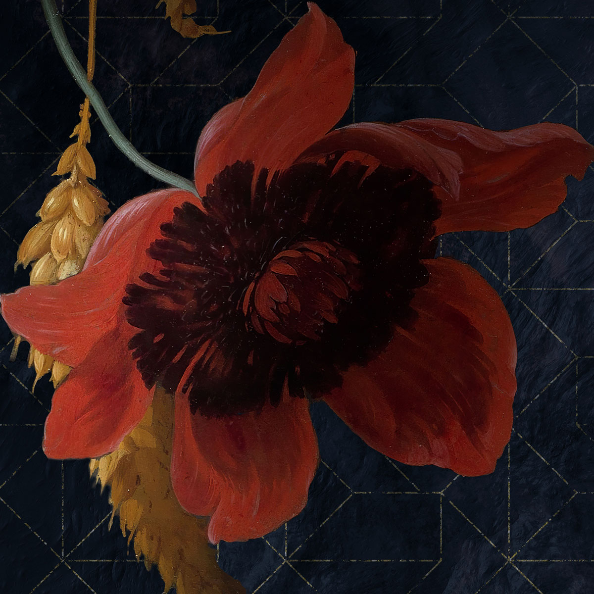 Komar  Vlies Fototapete Amsterdam Flowers 350x250 cm Bild 3